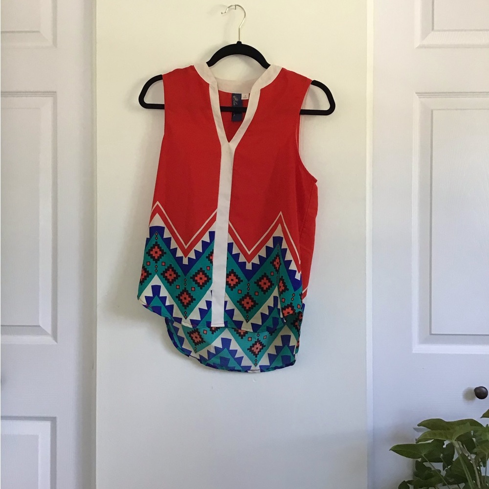 Blue Rain tank top - small